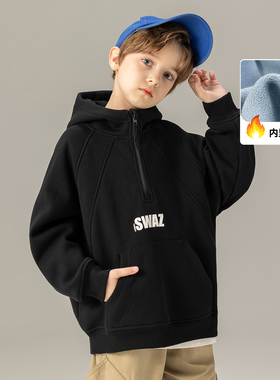 【大美唤粉丝专享】SCHWARTZ中大童加绒卫衣-H4GWY14459JR