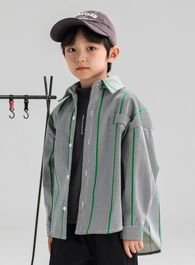 【大美唤粉丝专享】SCHWARTZ中大童加绒衬衫-A1CS16822JR