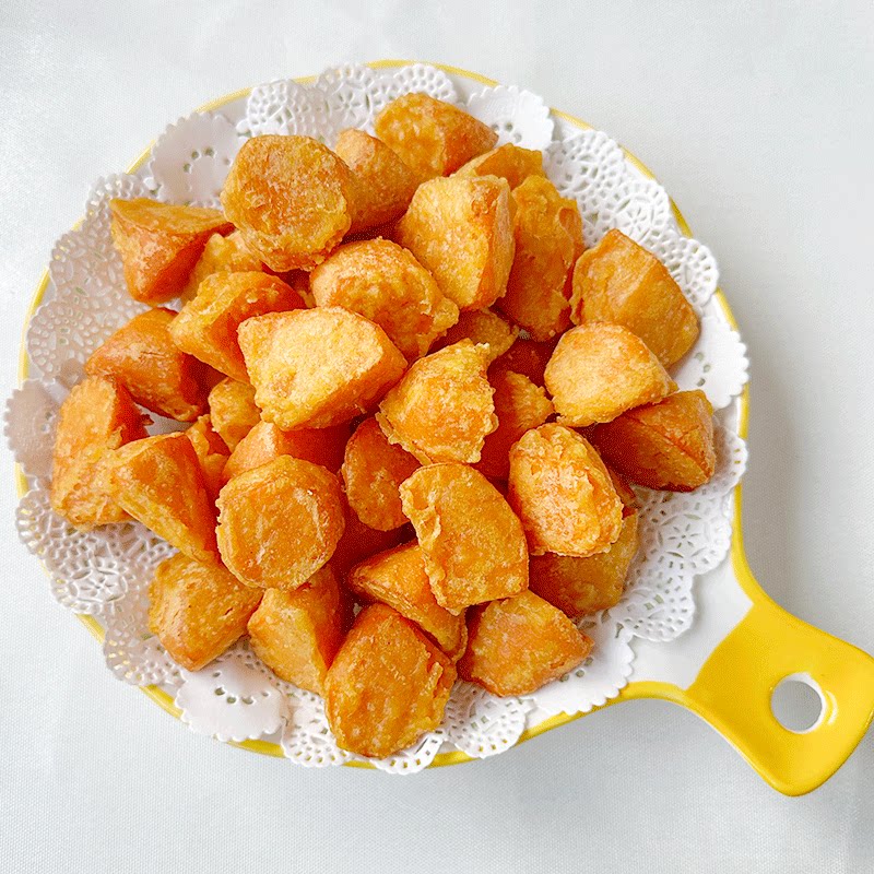 锅巴红薯油炸小吃薯块网红甘梅地瓜条冷冻空气炸锅半成品食材商用