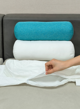 圆柱形抱枕内套抱枕芯套磨毛布料大号糖果长女孕妇抱枕靠垫内胆套