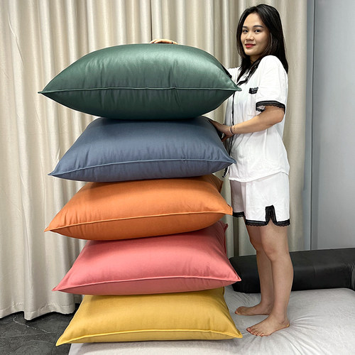 轻奢高级感科技布抱枕靠垫