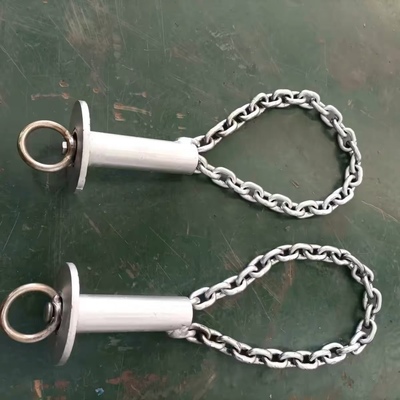 杀猪屠宰用扣脚链扣猪链设备吊猪链子神器屠宰场专用放血套筒管轨