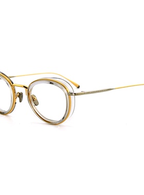 MASUNAGA*KENZO增永高田贤三联名款复古文艺钛金属近视眼镜 ALYA