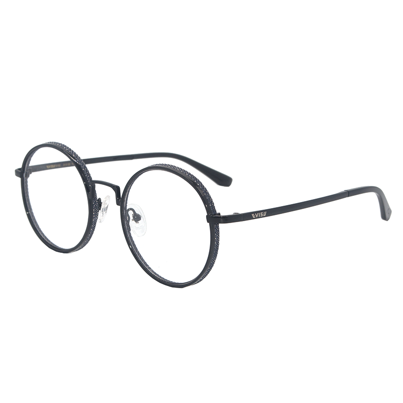 evisu惠美寿 日本福神5102 圆形 全框 男女款 近视 光学眼镜架