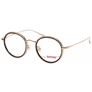 EVISU惠美寿福神1069圆框板材合金全框复古男女款近视眼镜框架