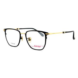 潮牌日本福神EVISU惠美寿 9021眼镜时尚钛金属大框男女新款