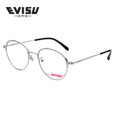 evisu惠美寿眼镜架金属时尚全框