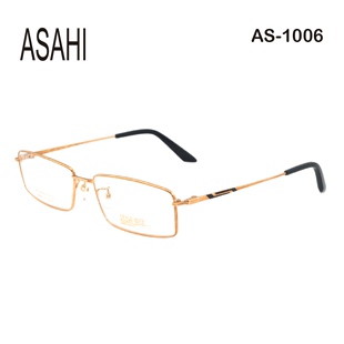 男女款 近视光学眼镜架 18K金 行货 1006 朝日 正品 ASAHI