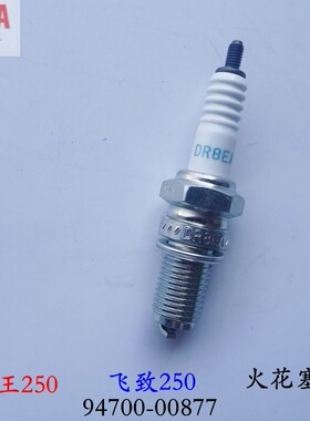 雅马哈天剑王飞致250飞致125/150天剑150火花塞 DR8EA原厂NGK火嘴