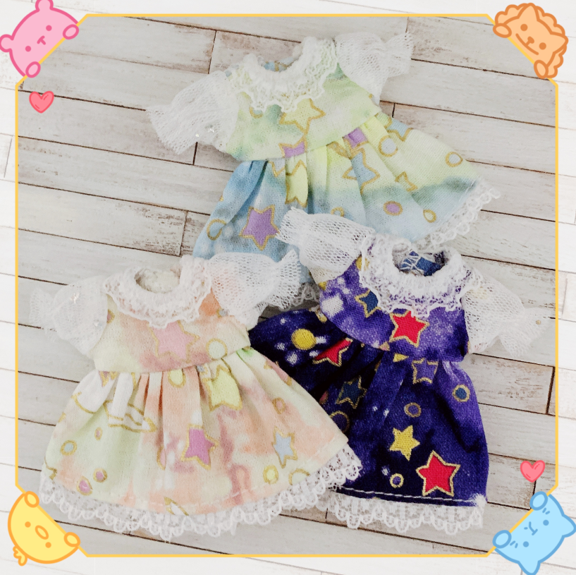 【Mao】OB11/GSC/YMY幼体/8分bjd/野蛮宝贝/娃衣连衣裙特价