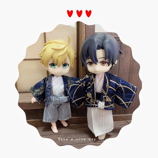 【Mao】OB11/GSC/YMY/8分bjd/寿屋/娃衣男款日式和服套装