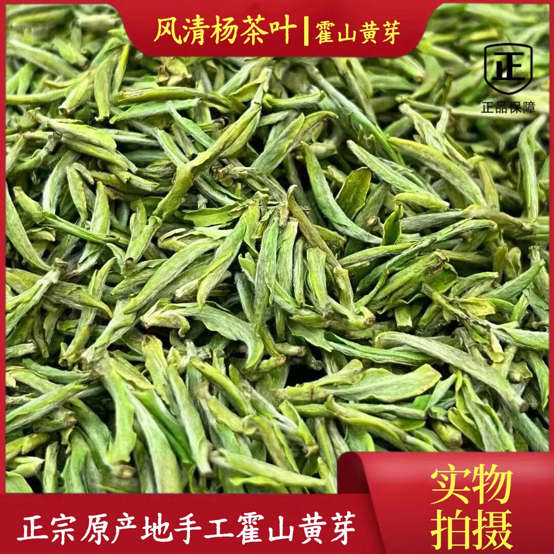 正宗霍山黄芽2026年新茶明前头采春绿茶安徽六安高山毛尖茶叶送礼