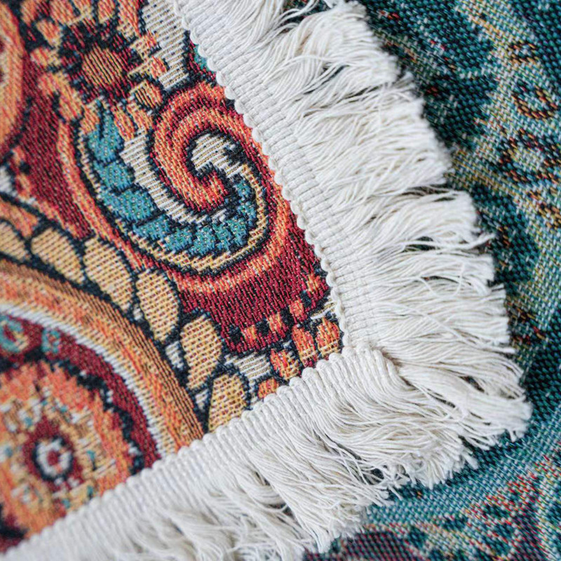 새로운 유럽 스타일의 복고풍 향수 빛 럭셔리 고양이 스크래치 방지 전체 커버 조합 소파 커버 천으로 피아노 방진 커버 수건 식탁보