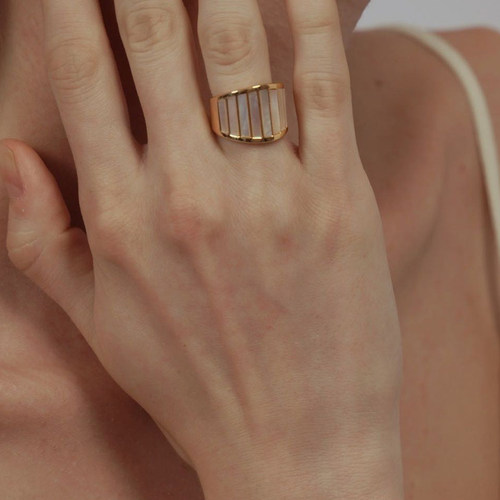 WEARRING贝母戒指设计感