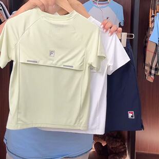 冰丝速干透气排汗t恤韩版 薄款 休闲运动户外中大童潮 夏款 男童短袖