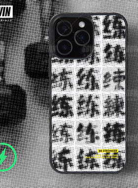 健身主题开练手机壳适用iPhone17Promax潮黑白色苹果16Pro高级感男女ip15/14个性创意ip13简约防摔磁吸保护壳