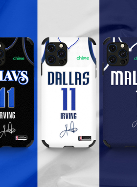 独行侠队11号IRVING凯里欧文手机壳适用于iPhone17Promax苹果16/15/14//13/12华为mate小米17vivo300荣耀OPPO