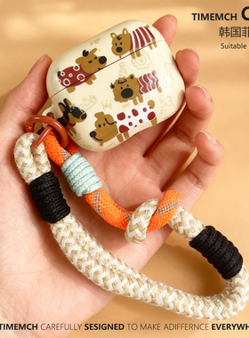 TimeMch 原创大鼻子狗 适用于airpods4保护壳卡通可爱airpodspro3保护套苹果耳机保护套二三四代airpdos3创意