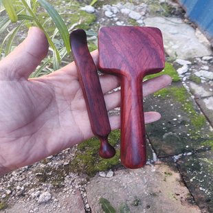 新品棍针棍筋原始点升阳排毒刮痧铲实木擀筋棒背部按摩疏通经络拨