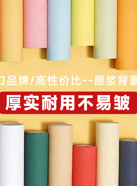 进口背景纸影楼婚纱直播间单色背景抠像道具儿童纯色不反光背景