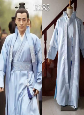 2022年男士刺绣汉服顾二爷知否知否男装宋朝同款舞台服装租赁