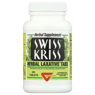Swiss Kriss Herbal Laxative Tablets天然草本