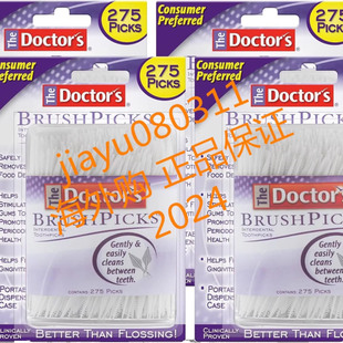 The Doctor's BrushPicks Interdental Toothpicks, 4 *275支