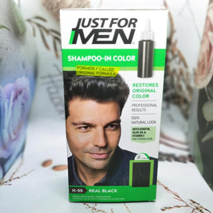 Just for Men Hair Color Dye Shampoo-in color男士染发膏洗发水