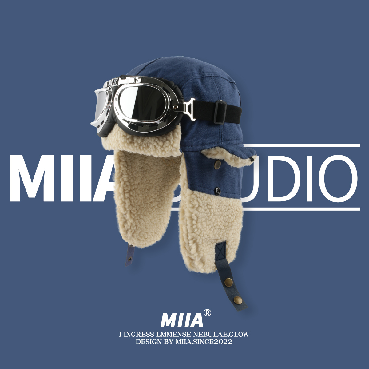 韩国飞行员墨镜雷锋帽