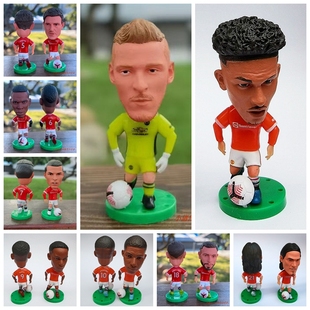 足球星人偶B费马奎尔博格巴德赫亚C罗纳尔多卡瓦尼公仔手办摆件