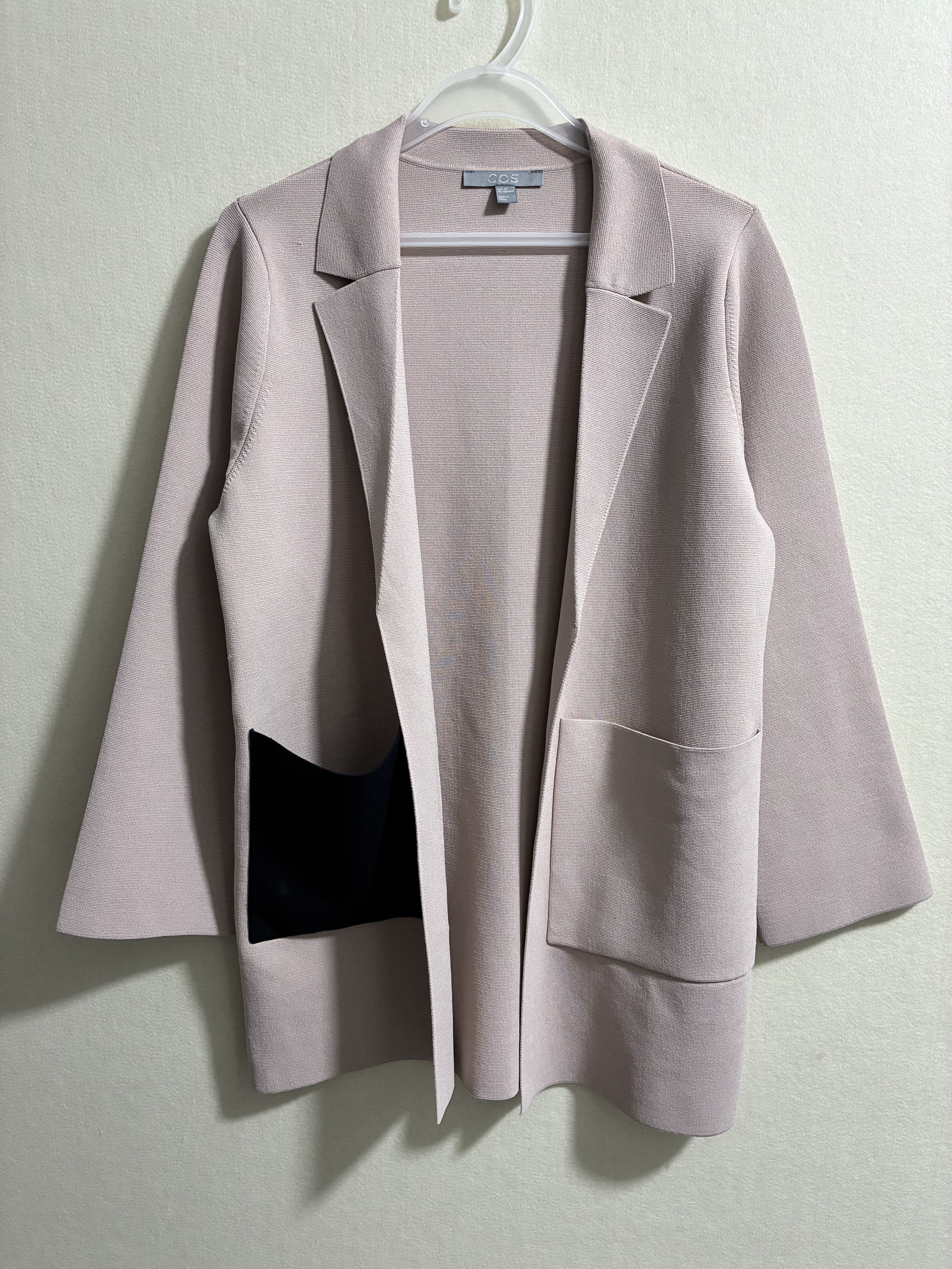 特价 外贸原单 COS春秋款 敞开式针织外套女 开衫