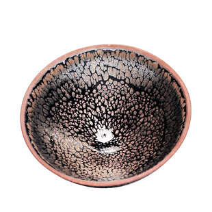 建盏茶杯 日本大师镰田幸二 手工耀变油滴天目盏茶盏 主人杯单杯