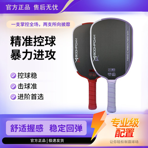 SELA暴风5代EPP碳纤维匹克球拍