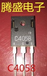 回收电子元器件2SC4058 C4058 NPN三极管 电源管 TO-247 600V 10A