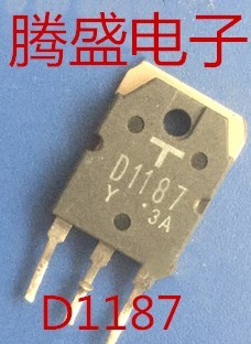 回收电子元器件 D1187 2SD1187 TO-3P 原装进口拆机