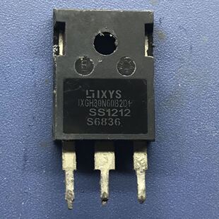 回收电子元器件IXGH30N60B2D1 TO-247 IXYS IGBT带阻尼 30A600V