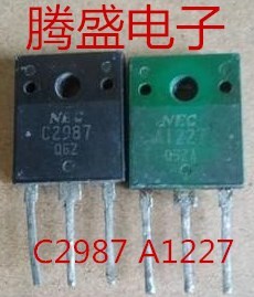 回收电子元器件A1227 C2987 2SA1227A 2SC2987A 功放配对管6元/对
