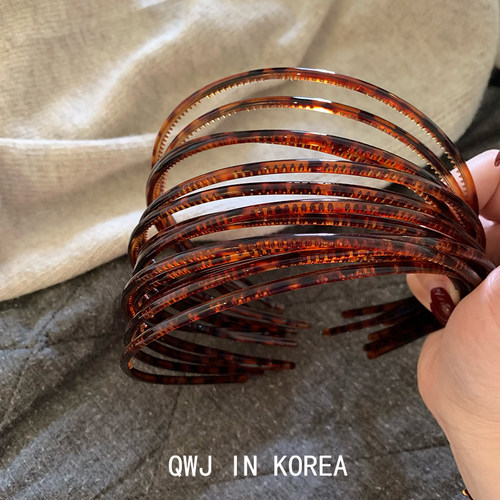 韩国进口BY正品玳M色细发箍