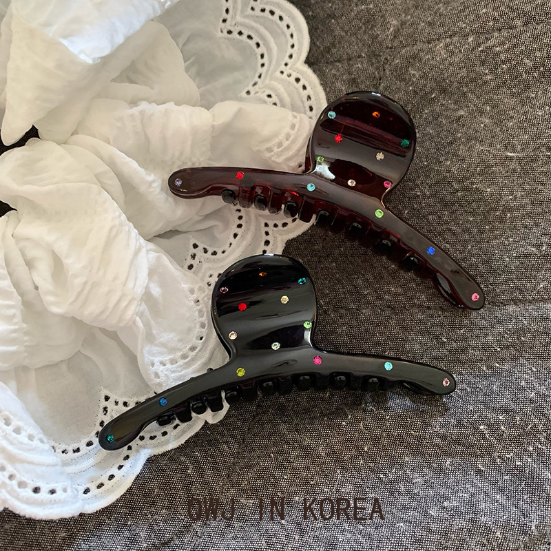 韩国进口小彩钻鲨鱼夹抓夹