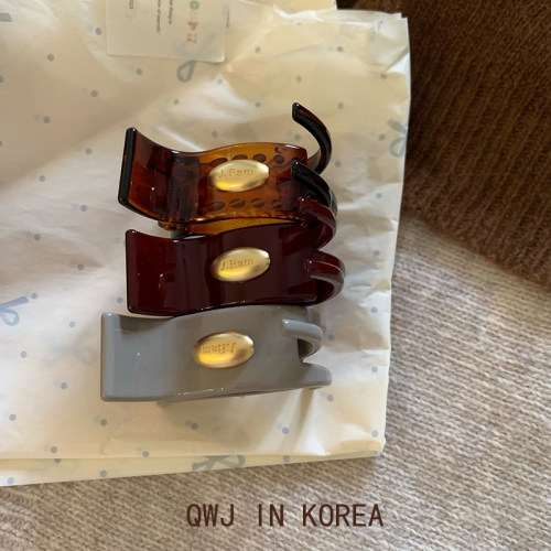 韩国进口BY法式横竖两用金标抓夹