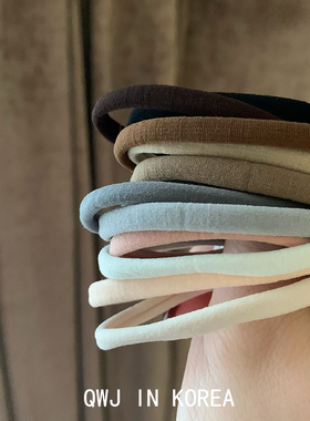 加长大弹力无接缝打底发圈发绳头绳 zeng品同一款