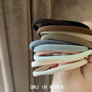 加长大弹力无接缝打底发圈发绳头绳 zeng品同一款