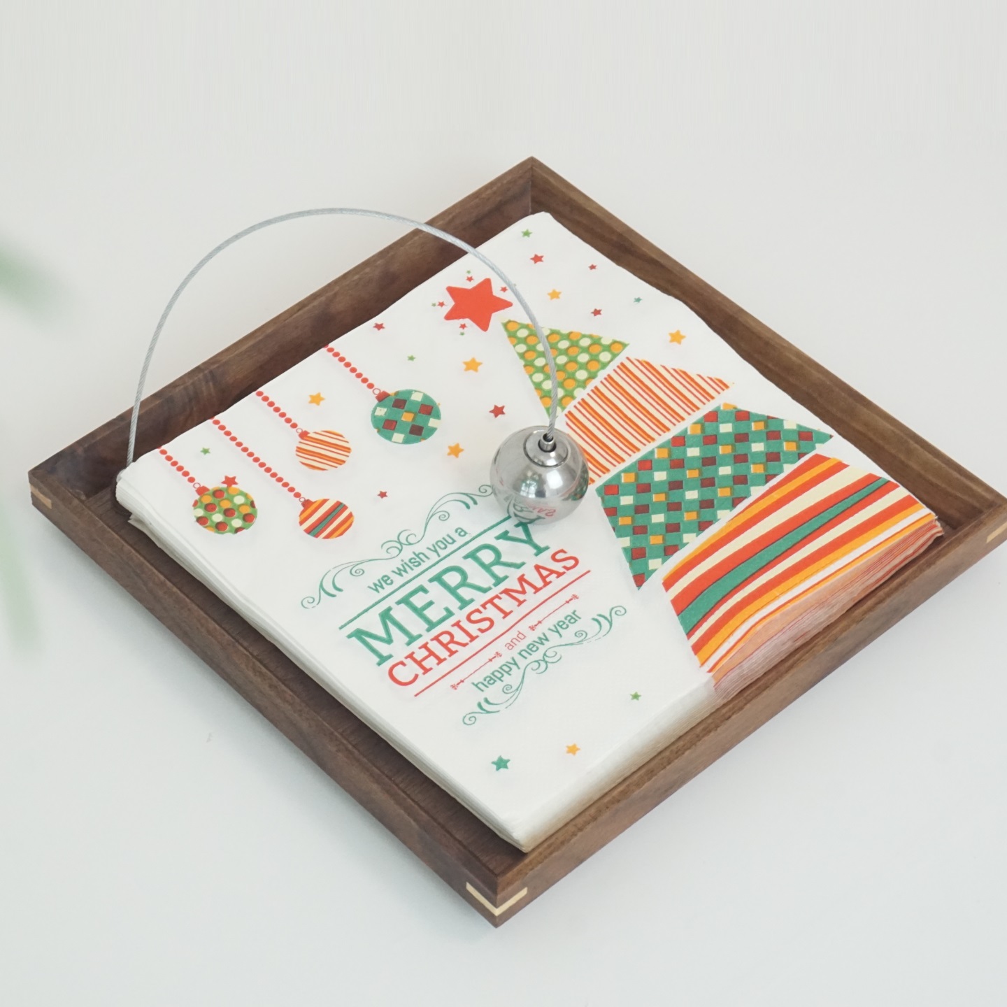 桌面纸巾架咖啡馆餐巾纸压纸座