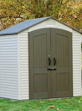 lifetime庭院户外储藏屋杂物收纳屋花园房室外工具房别墅自行车柜