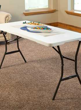 来福太折叠桌户外便携桌餐桌学习桌游戏桌娱乐桌会议桌野餐桌简约