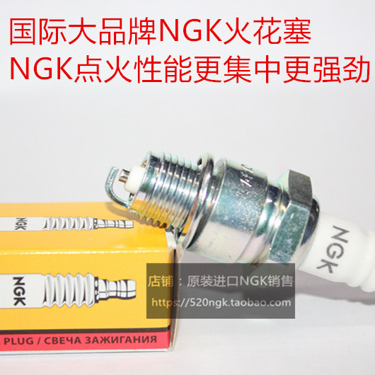 长江750海陵750天虹90鸭子BWS50乌拉尔侉子摩托车适用NGK火花塞