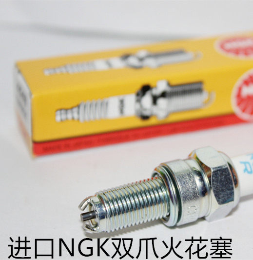KAYO华洋T6 T1 T2 T4 K1 K6 卒玛A7 X7 250摩托进口NGK双爪火花塞