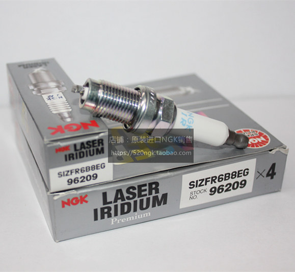 奥迪A3 A1迈腾高尔夫6尚酷1.4T适用进口NGK竞技火花塞SIZFR6B8EG