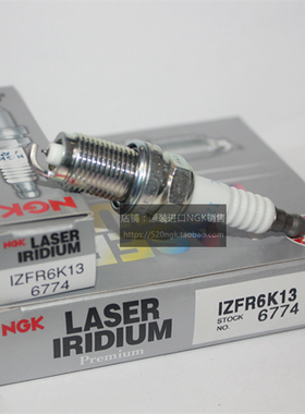 6774飞度1.5锋范1.5理念思迪1.5L适用NGK铱铂金火花塞IZFR6K13