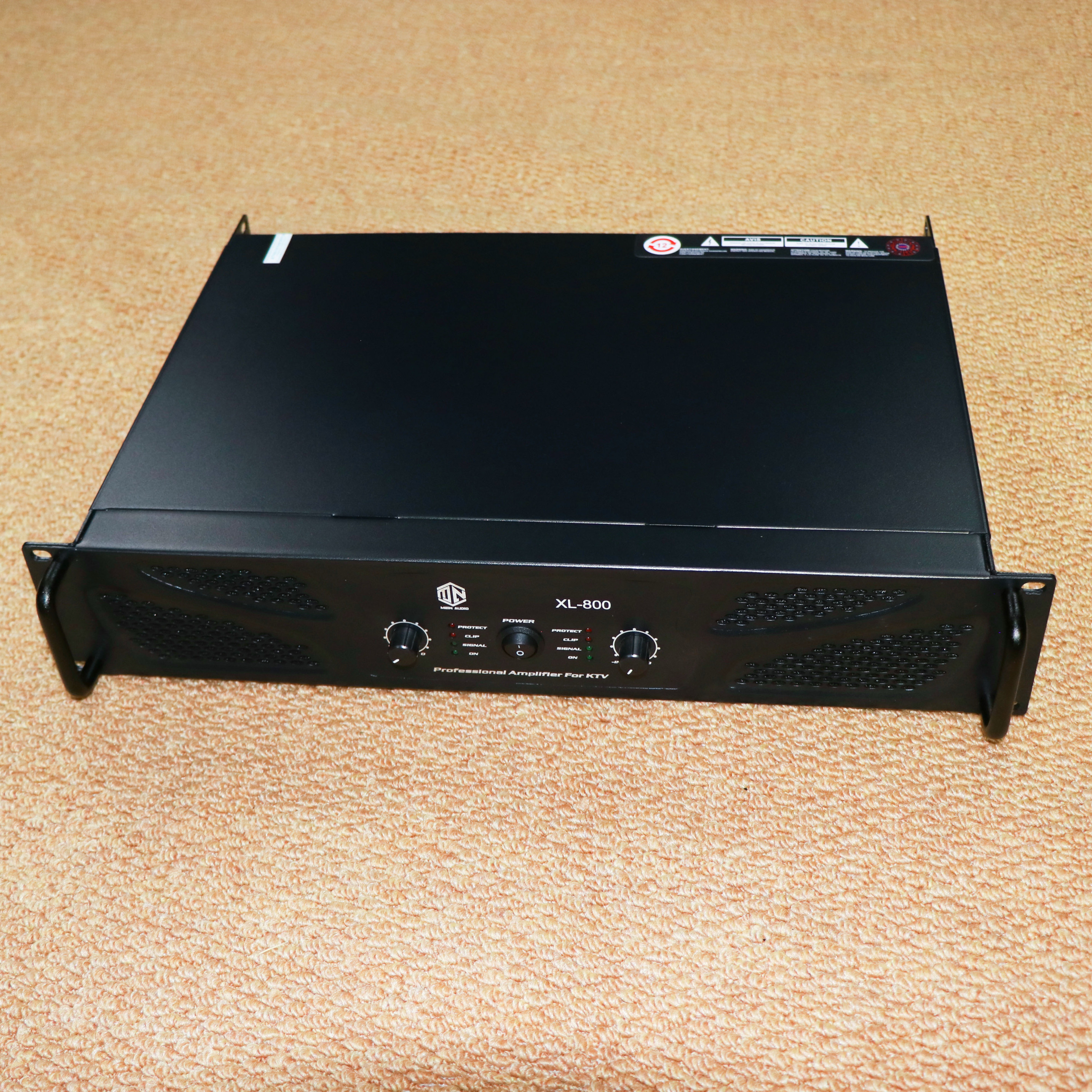 美恩专业大功率功放机2声道单边功率800w适合12寸10寸ktv音响